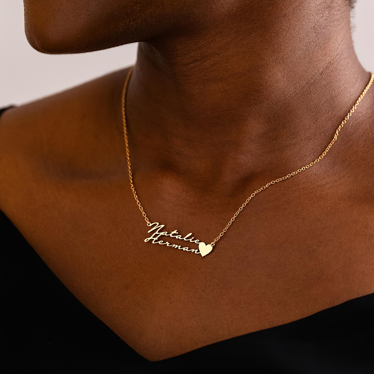 Exquisite Best Friends Name Necklace, Personalized Gift